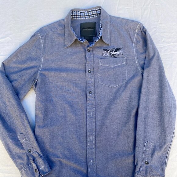 Urban Heritage Men’s Medium Long Sleeve Shirt - Picture 1 of 9